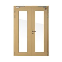 Hot Selling Production Class C Glass Window Steel Fire Proof Door